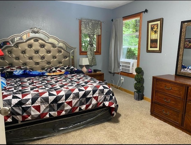 901 Prince St, Mountain Lake, MN 56159 - carpeted bedroom featuring cooling unit and baseboards