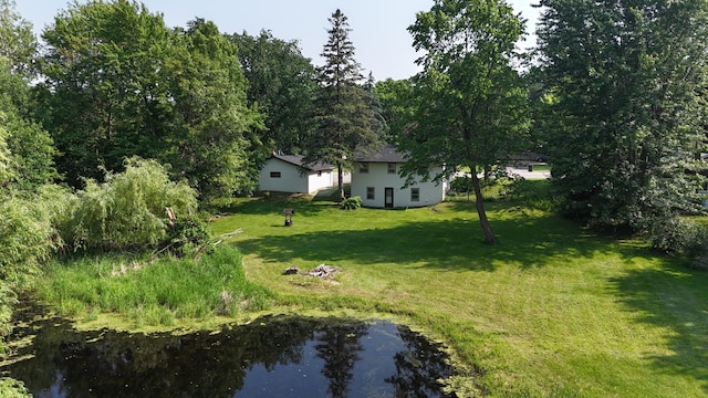 2325 Crosstown Blvd NE, Ham Lake, MN 55304 - view of grassy yard featuring a water view