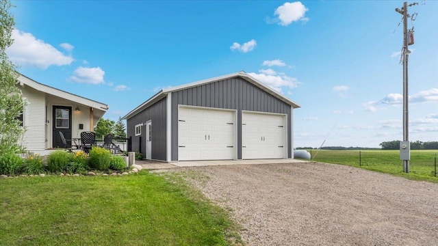 21038 Lace Ave, Hutchinson, MN 55350 - view of detached garage