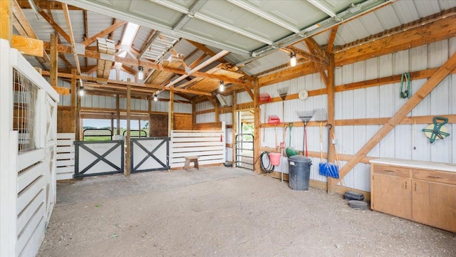 21038 Lace Ave, Hutchinson, MN 55350 - garage with metal wall