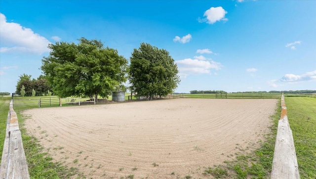 21038 Lace Ave, Hutchinson, MN 55350 - view of home's community with an enclosed horse arena and a rural view