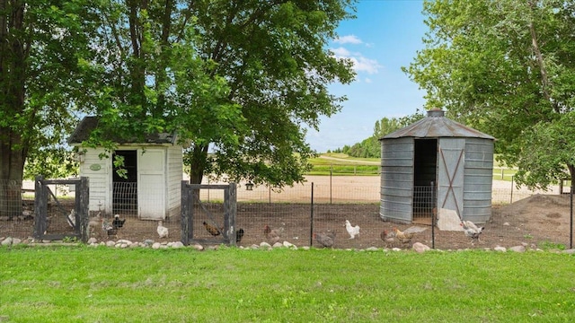 21038 Lace Ave, Hutchinson, MN 55350 - view of yard with exterior structure and an outbuilding
