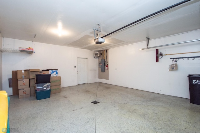 508 19th Ave W Unit C, West Fargo, ND 58078 - garage with a garage door opener and electric panel