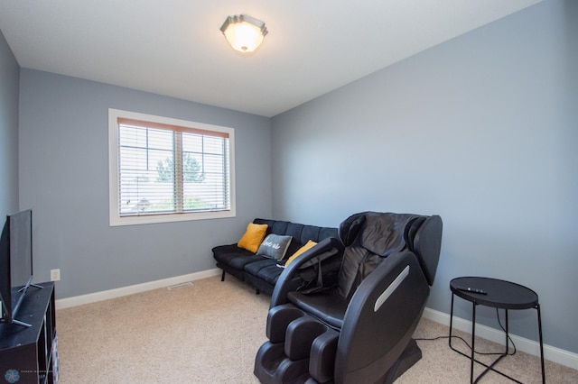 508 19th Ave W Unit C, West Fargo, ND 58078 - sitting room with light colored carpet and baseboards