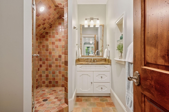 849 Brown Rd N, Orono, MN 55356 - bathroom with a shower stall and vanity