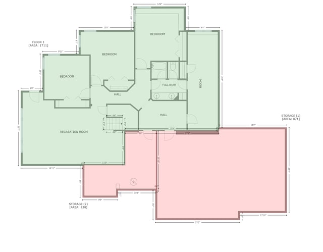 2801 263rd Ave NE, Isanti, MN 55040 - view of floor plan / room layout