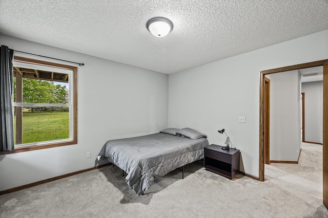 2801 263rd Ave NE, Isanti, MN 55040 - bedroom with carpet and a textured ceiling