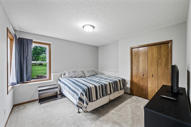 2801 263rd Ave NE, Isanti, MN 55040 - bedroom featuring carpet flooring and a textured ceiling