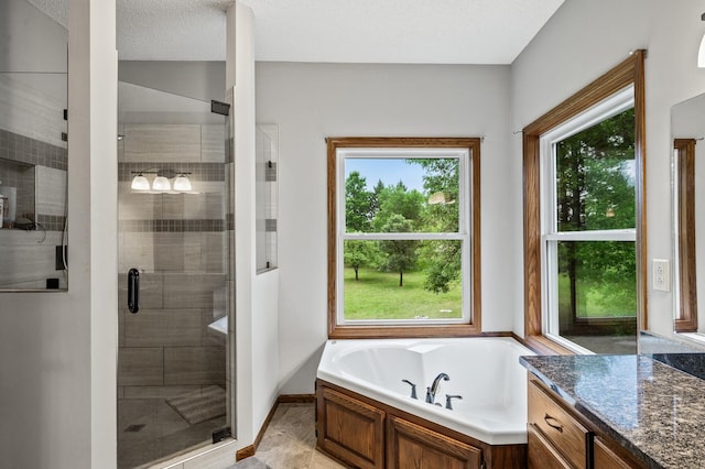 2801 263rd Ave NE, Isanti, MN 55040 - full bath with a bath and a stall shower