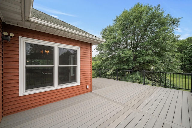 2801 263rd Ave NE, Isanti, MN 55040 - view of wooden deck