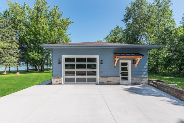 26877 Rainbow Ln, Merrifield, MN 56465 - view of garage