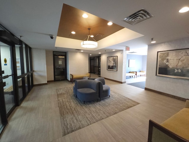 1181 Edgcumbe Rd Unit 709, Saint Paul, MN 55105 - lobby with a surveillance system and recessed lighting