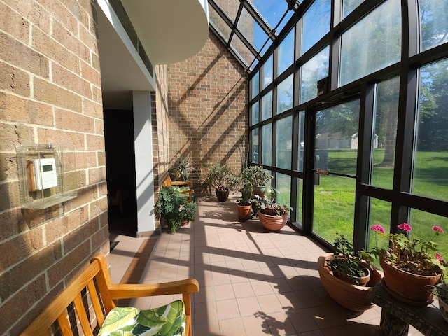 1181 Edgcumbe Rd Unit 709, Saint Paul, MN 55105 - view of sunroom / solarium