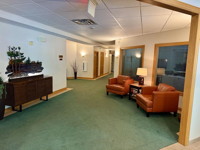 11030 Mississippi Blvd NW Unit 327, Coon Rapids, MN 55433 - building lobby featuring a paneled ceiling