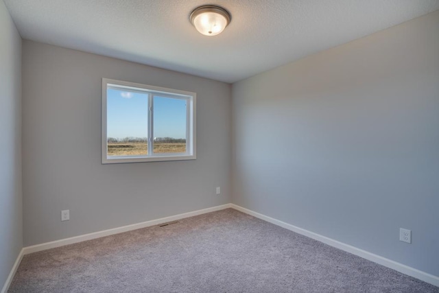 19916 English Ln N, Forest Lake, MN 55025 - carpeted spare room featuring baseboards and a textured ceiling