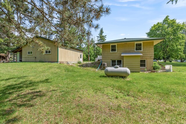 7 Pleasant Ave SE, Remer, MN 56672 - back of property featuring a yard