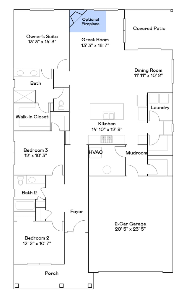 15165 Quince St NW, Andover, MN 55304 - view of home floor plan