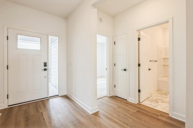 9734 49th St NE, Saint Michael, MN 55376 - entrance foyer featuring wood finished floors