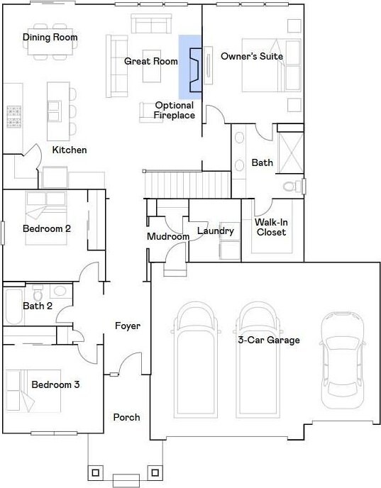 9734 49th St NE, Saint Michael, MN 55376 - view of property floor plan