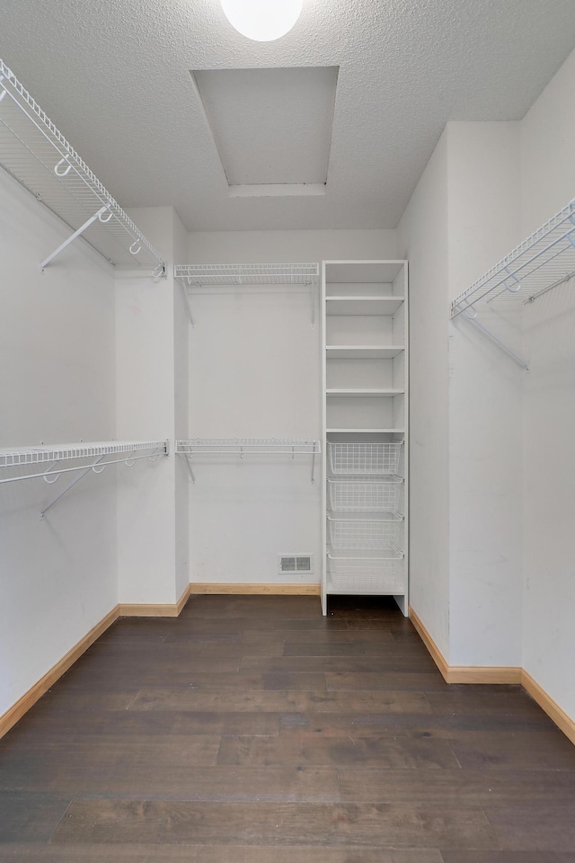 10902 Eagle Lake Blvd, Maple Grove, MN 55369 - walk in closet with attic access and wood finished floors