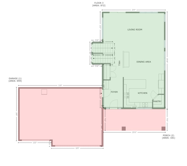 6937 94th St S, Cottage Grove, MN 55016 - view of property floor plan