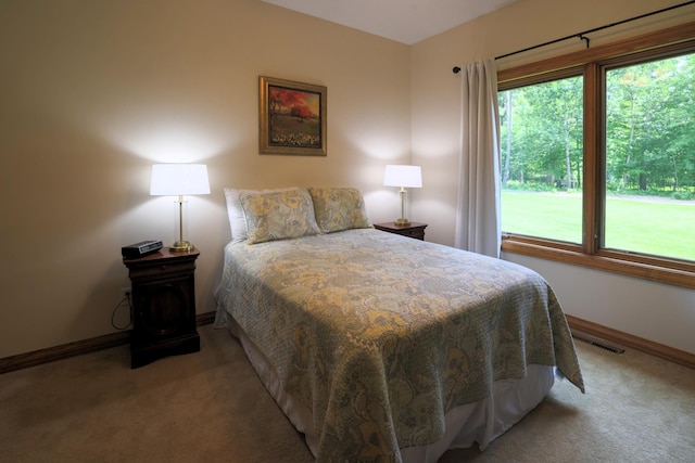 21601 Timber Hills Trl, Nisswa, MN 56468 - bedroom with light colored carpet and baseboards
