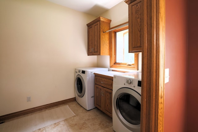 21601 Timber Hills Trl, Nisswa, MN 56468 - washroom featuring cabinet space and washing machine and clothes dryer