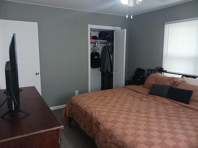 1235 Mitchell Pl, Fergus Falls, MN 56537 - bedroom featuring carpet and a closet