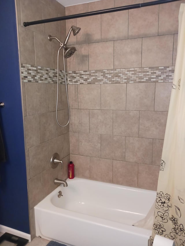 1235 Mitchell Pl, Fergus Falls, MN 56537 - bathroom featuring shower / tub combo