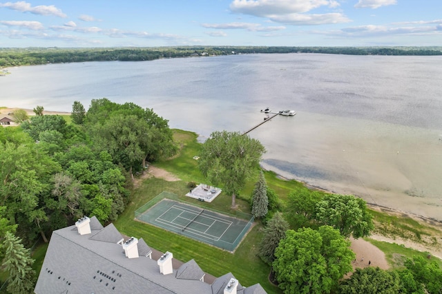 5011 Lake Ave Unit 105, White Bear Lake, MN 55110 - bird's eye view of a large body of water