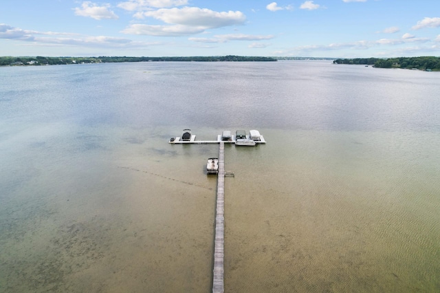 5011 Lake Ave Unit 105, White Bear Lake, MN 55110 - drone / aerial view of a nearby body of water