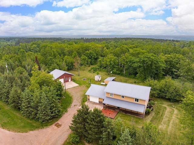 4984 Tower Rd, Moose Lake, MN 55767 - view of subject property with a forest