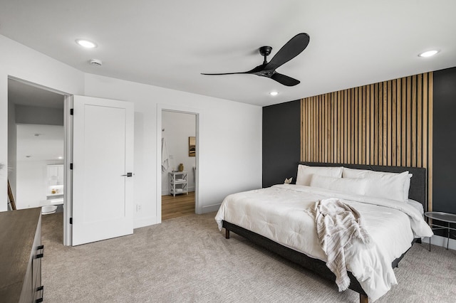 9930 14th Cir NE, Saint Michael, MN 55376 - carpeted bedroom featuring recessed lighting and a ceiling fan
