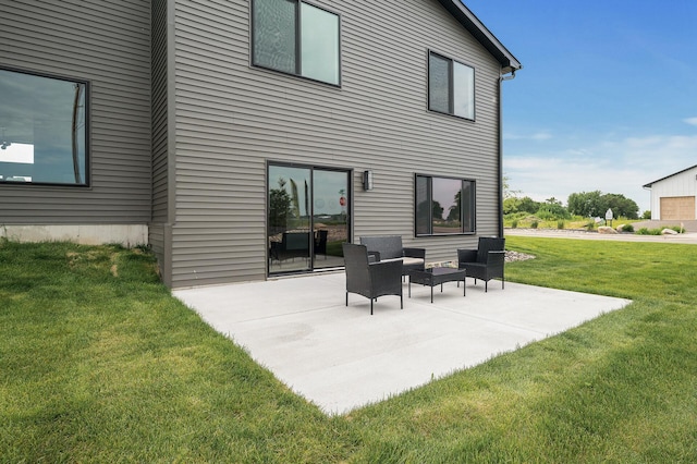 9930 14th Cir NE, Saint Michael, MN 55376 - back of house with a patio area and a yard