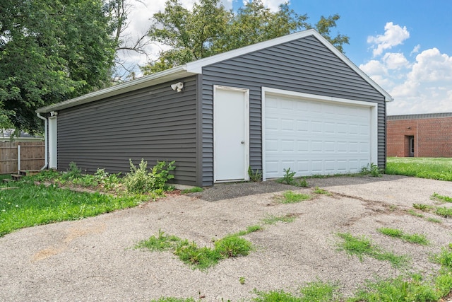 213 2nd St NE, Grand Meadow, MN 55936 - view of detached garage