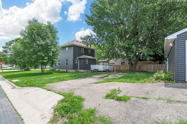 213 2nd St NE, Grand Meadow, MN 55936 - view of yard