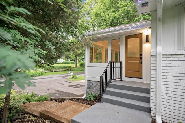 2022 Lake Rd, Minnetonka Beach, MN 55391 - entrance to property featuring brick siding