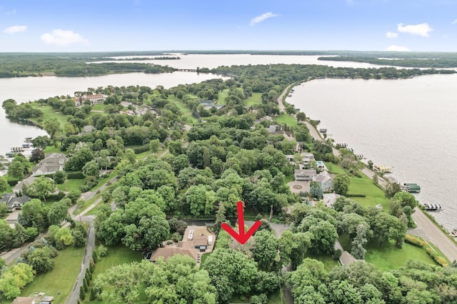 2022 Lake Rd, Minnetonka Beach, MN 55391 - bird's eye view of a nearby body of water