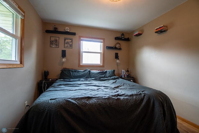 2901 10th Ave N, Fargo, ND 58102 - bedroom with wood finished floors and baseboards