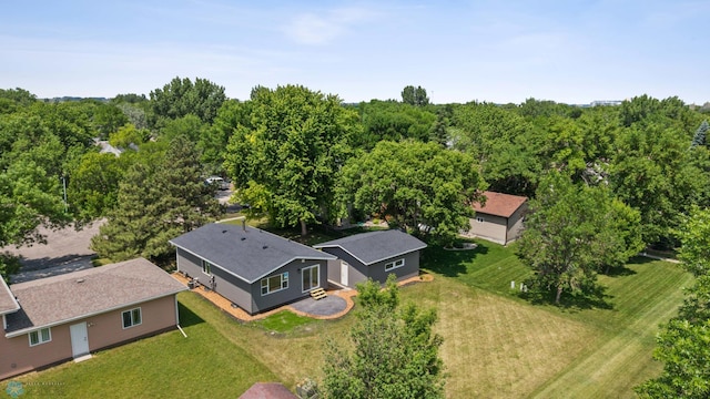 1031 7th St W, West Fargo, ND 58078 - aerial view of property and surrounding area