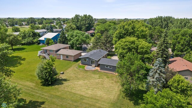1031 7th St W, West Fargo, ND 58078 - aerial view of residential area