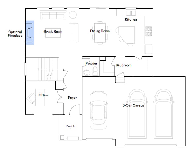 2150 Koronis Cir, Lino Lakes, MN 55038 - view of floor plan / room layout
