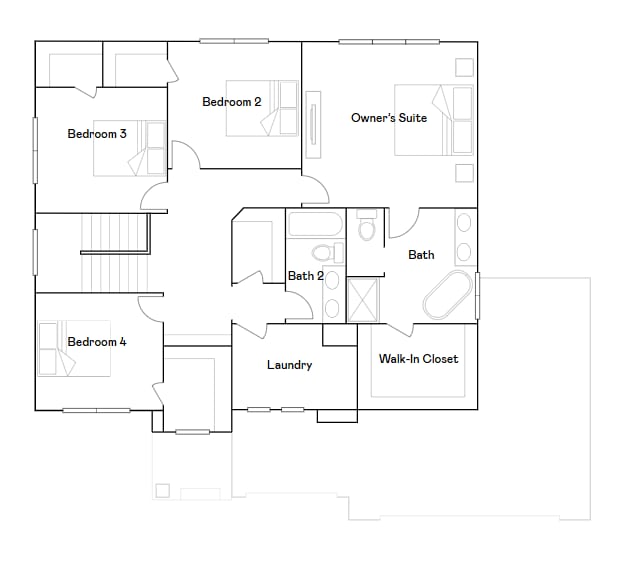 2150 Koronis Cir, Lino Lakes, MN 55038 - view of room layout