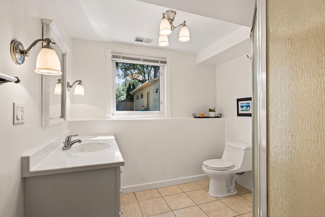 4128 Zane Ave N, Robbinsdale, MN 55422 - bathroom with tile patterned flooring and vanity