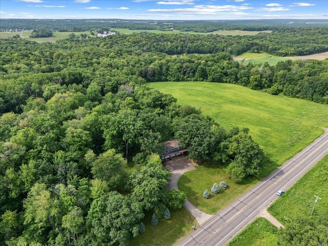 2224 75th Ave Unit M, Osceola, WI 54020 - aerial overview of property's location with a forest