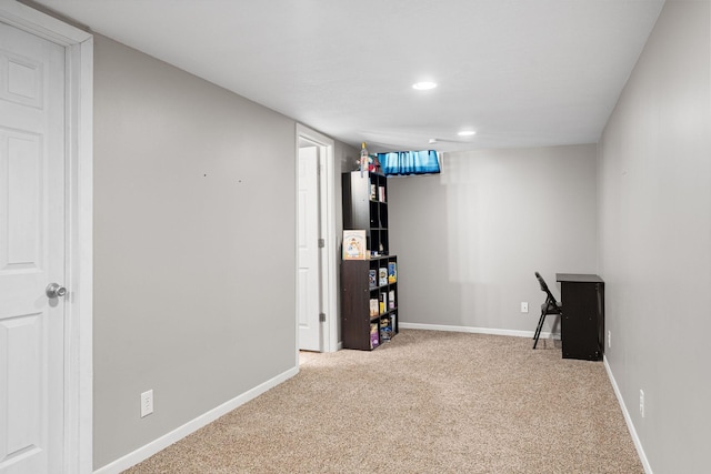 522 14th St NE, Owatonna, MN 55060 - finished basement with carpet and recessed lighting
