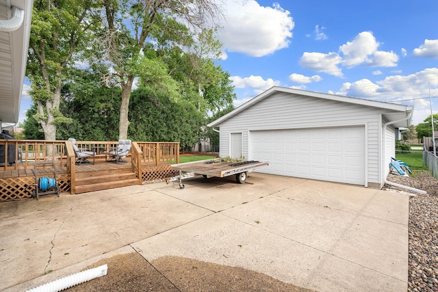 522 14th St NE, Owatonna, MN 55060 - view of detached garage