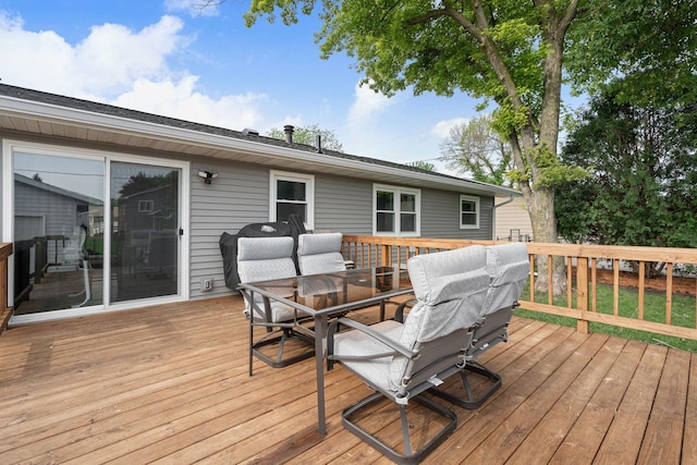 522 14th St NE, Owatonna, MN 55060 - view of wooden terrace