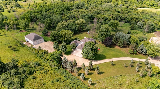 4354 48th St NE, Haverhill Twp, MN 55906 - drone / aerial view of a heavily wooded area
