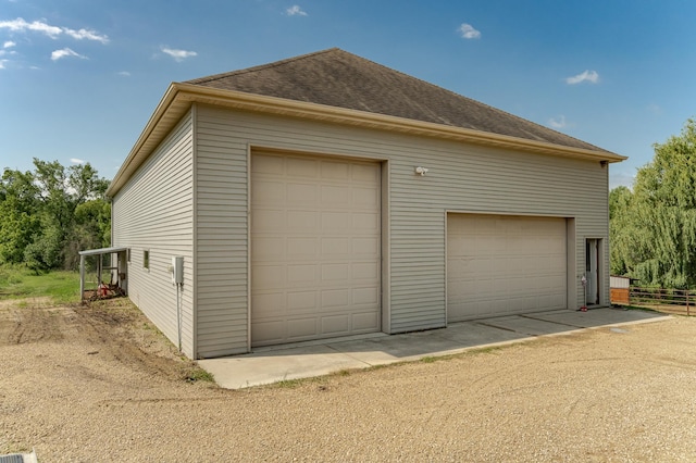 4354 48th St NE, Haverhill Twp, MN 55906 - view of detached garage